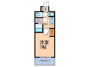 プレサンス大阪福島シエル(802)の物件間取画像